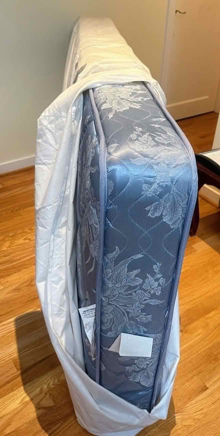 Photo of free always covered single mattress (wedgwood) #1