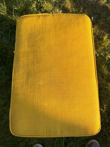 Photo of free Yellow footstool (Wivenhoe CO7) #3