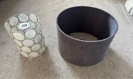 Photo of free 2 lamp shades (North Abingdon OX14) #1
