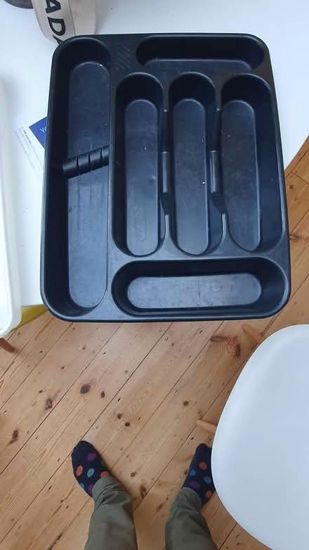 Photo of free Black Cutlery drawer insert (Bushey WD23) #1