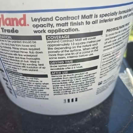 Photo of free Magnolia emulsion paint (Bellingham SE6) #2