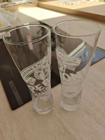 Photo of free Pair of Peroni pint glasses (Woking GU22) #1