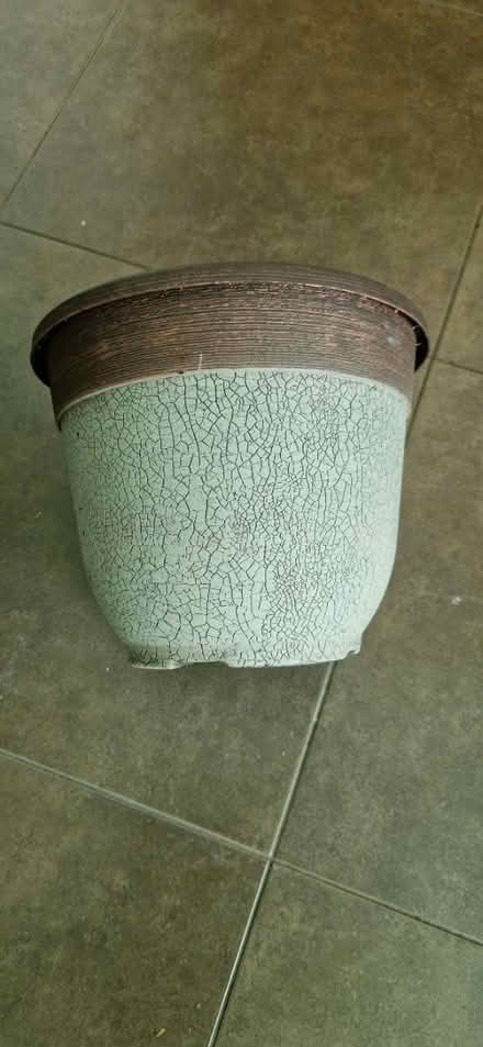 Photo of free Plastic stone effect planter (SK8 Cheadle) #1