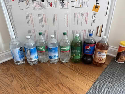 Photo of free 8 2 Liter Bottles unopened (By WJHS) #1