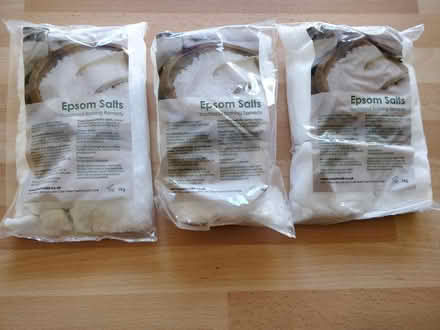 Photo of free Three 1kg Epson bath salts (Broomhill, G11) #1