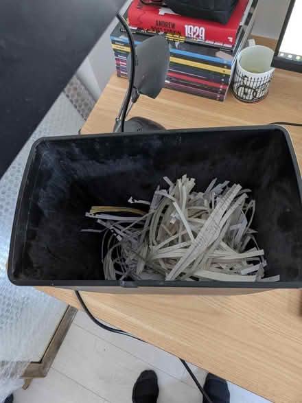 Photo of free Amazon mini shredder: 8 sheets (Crofton Park SE4) #3