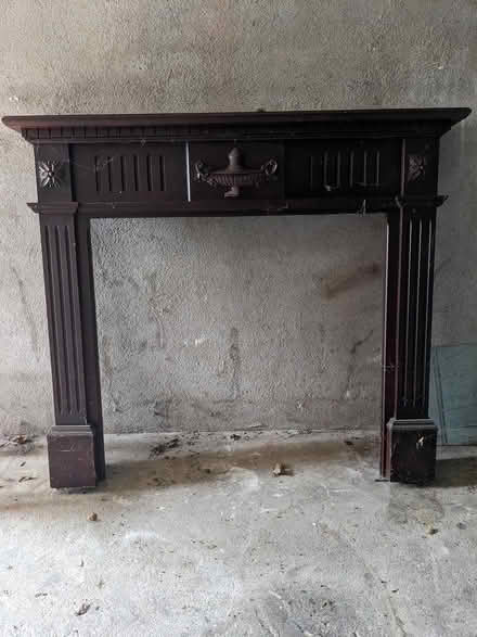 Photo of free Wooden Fire Surround (Greenlea Road Terenure) #1