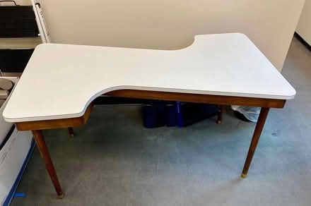 Photo of free z-shaped wood table (Downtown) #1