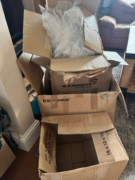 Photo of free Boxes and bubble wrap (GL3) #1