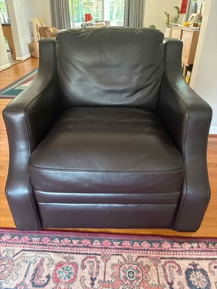 Photo of free Leather Swivel Lounge Chairs (Colesville, md) #1