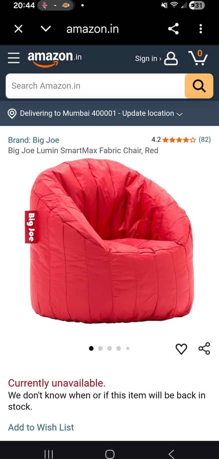 Photo of free Best Chair! Needs refill beans, etc (tramway/4 hills road) #2