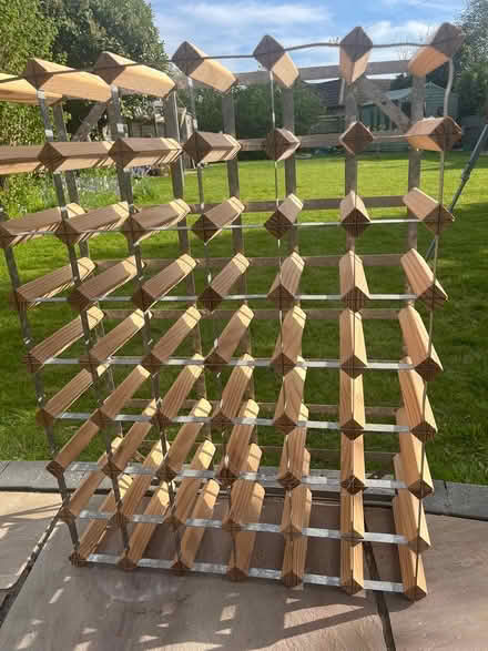 Photo of free 56 bottle wine rack (Charney Bassett OX 12) #2