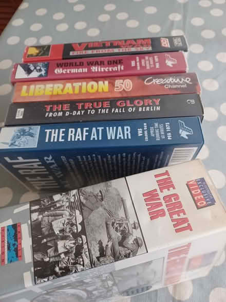Photo of free Collection of War videos vhs format (NW Guildford GU2) #2