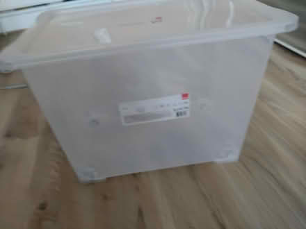 Photo of free Large plastic box and lid (Coventry CV6) #3