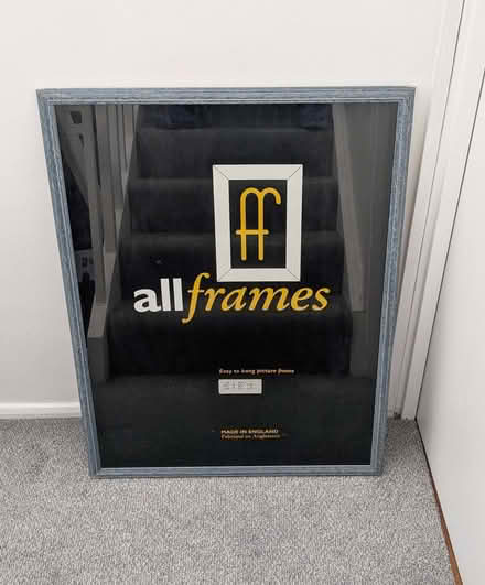 Photo of free Blue Wooden Picture Frame (Beulah Hill SE19) #1