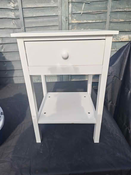 Photo of free White bedside table (Lower Earley RG6) #1