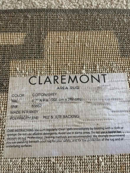 Photo of free Claremont Rug (Hannover & Ballenger) #2