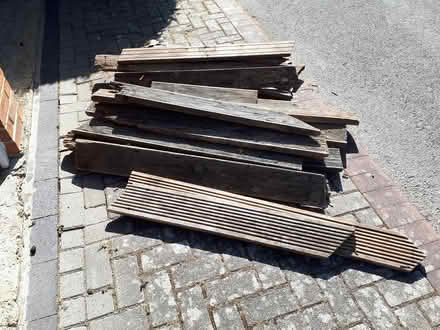 Photo of free old wooden decking (Wallingford OX10) #1