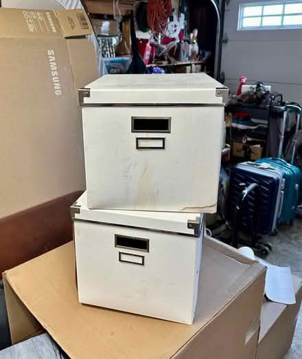 Photo of free IKEA cardboard file boxes (Lawrence and Pruneridge) #1