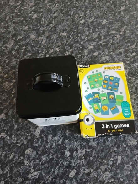 Photo of free Tin and board game (MK41) #2