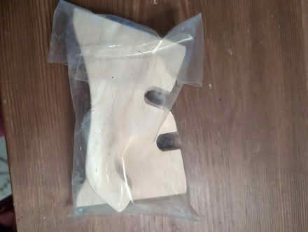 Photo of free Wood pole bracket pair (Petworth/Brightwood) #1