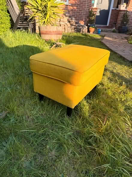 Photo of free Yellow footstool (Wivenhoe CO7) #1