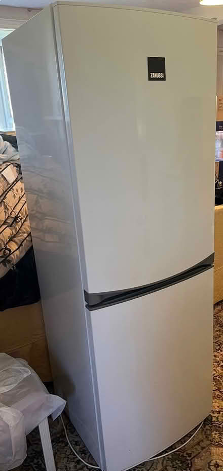 Photo of free Zanussi fridge freezer (Bassingbourn SG8) #1