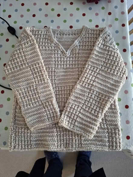 Photo of free Homemade jumper age 3-4 (Dronfield Woodhouse S18) #1