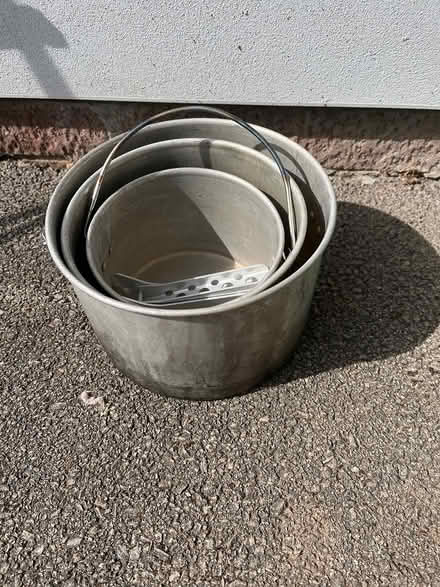 Photo of free Theee billy cans and handle (Leckhampton) #1