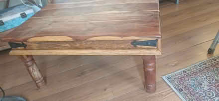 Photo of free Solid wood coffee table (Accrington) #2