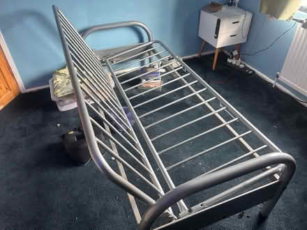 Photo of free Metal sofa bed (Upper Beeding) #1