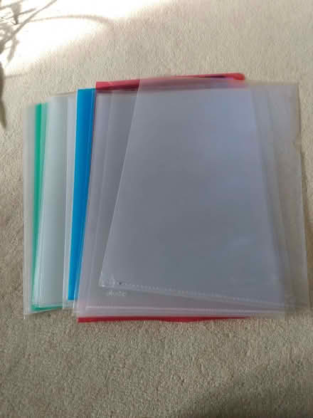 Photo of free Plastic wallets (Kidlington OX5) #1