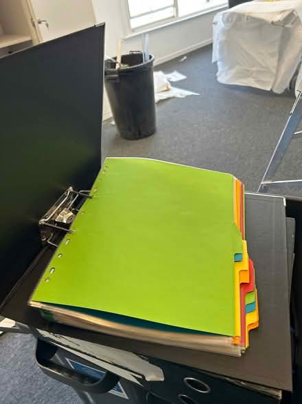 Photo of free 2 box files & 2 ring binders (W2 2ET) #3