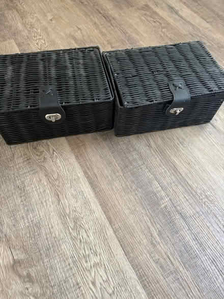 Photo of free Two Black Baskets (Hornsey, N8) #3