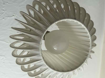 Photo of free 2 spherical light shades (Barkham RG41) #2