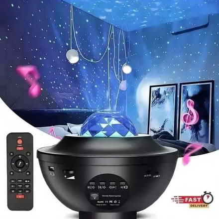 Photo of free LED USB Galaxy Projector Starry MusicNight Light Laser Sky O (Moor Allerton LS17) #1