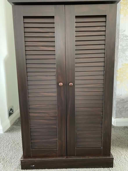 Photo of free Dark wood eve cabinet (WA5) #1