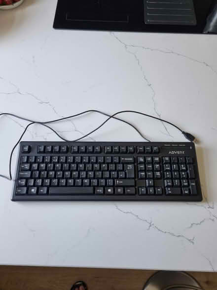 Photo of free Advent keyboard with USB cable (Near Lowther Gardens FY8) #1