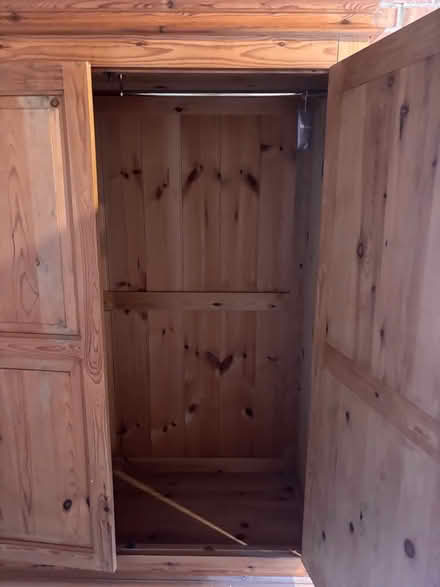 Photo of free Pine Wardrobe (Leigh Sinton WR13) #3