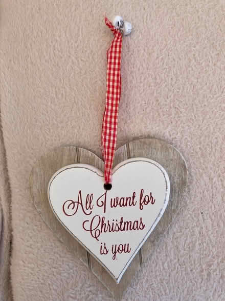 Photo of free Heart wooden decoration (Rothley LE7) #1