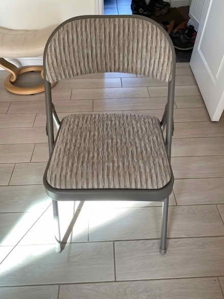 Photo of free New folding chair (Farnborough GU14) #1