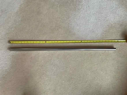 Photo of free Chrome pipe 1 inch across (NR14) #1