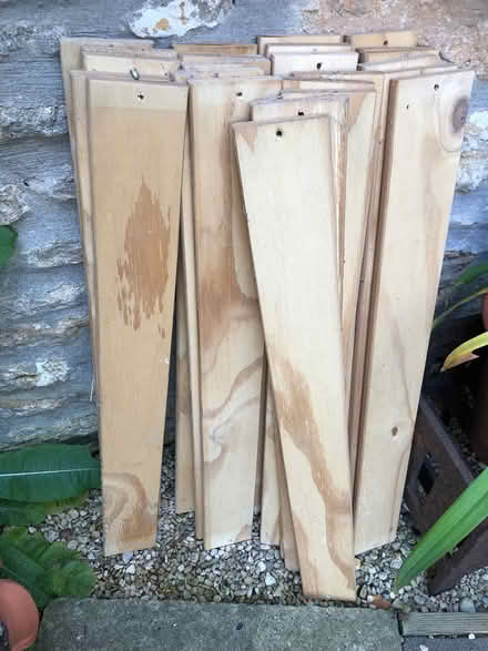 Photo of free Wooden bed slats (Corsham SN13) #1