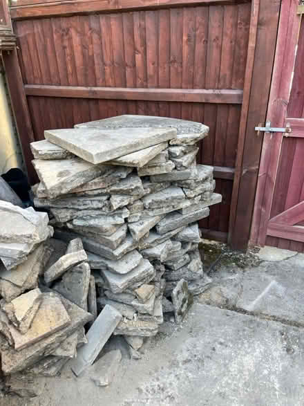 Photo of free Broken paving slabs (AL6) #1