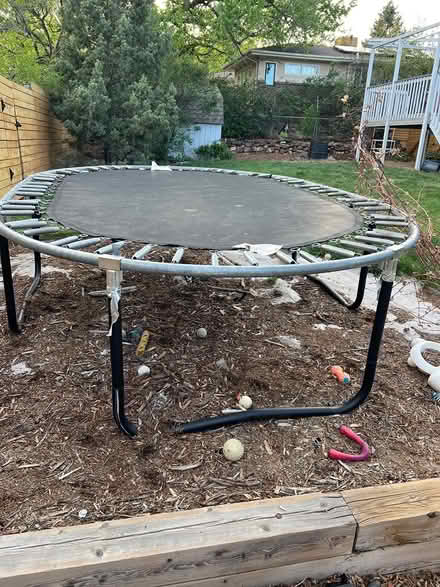 Photo of free 10 x 6 trampoline (Boulder) #2
