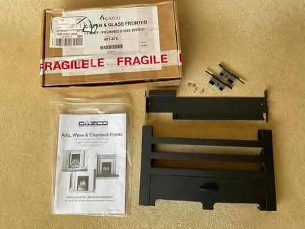 Photo of free Metal fireplace front (NR14) #1