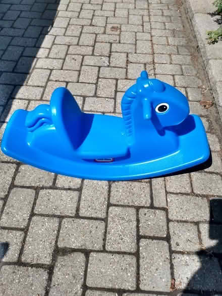 Photo of free Plastic Horse Rocker by Litle Tykes (Near Baseline Rd. & Clyde Ave.) #1