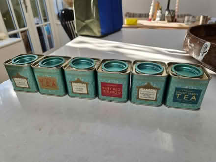 Photo of free Empty metal tea containers (Lewes BN7) #1