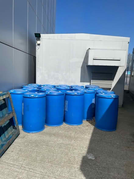 Photo of free String plastic barrels (SE10 0FR) #1