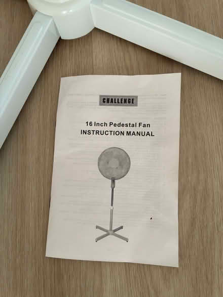 Photo of free 16 Inch Pedestal Fan UNUSED (Monkspath B90) #3